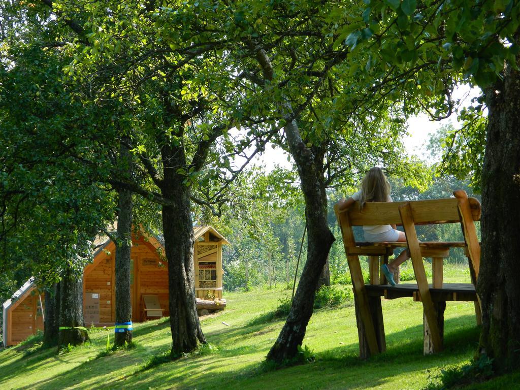 Villa Glamping Organic Farm Slibar Tržič Esterno foto