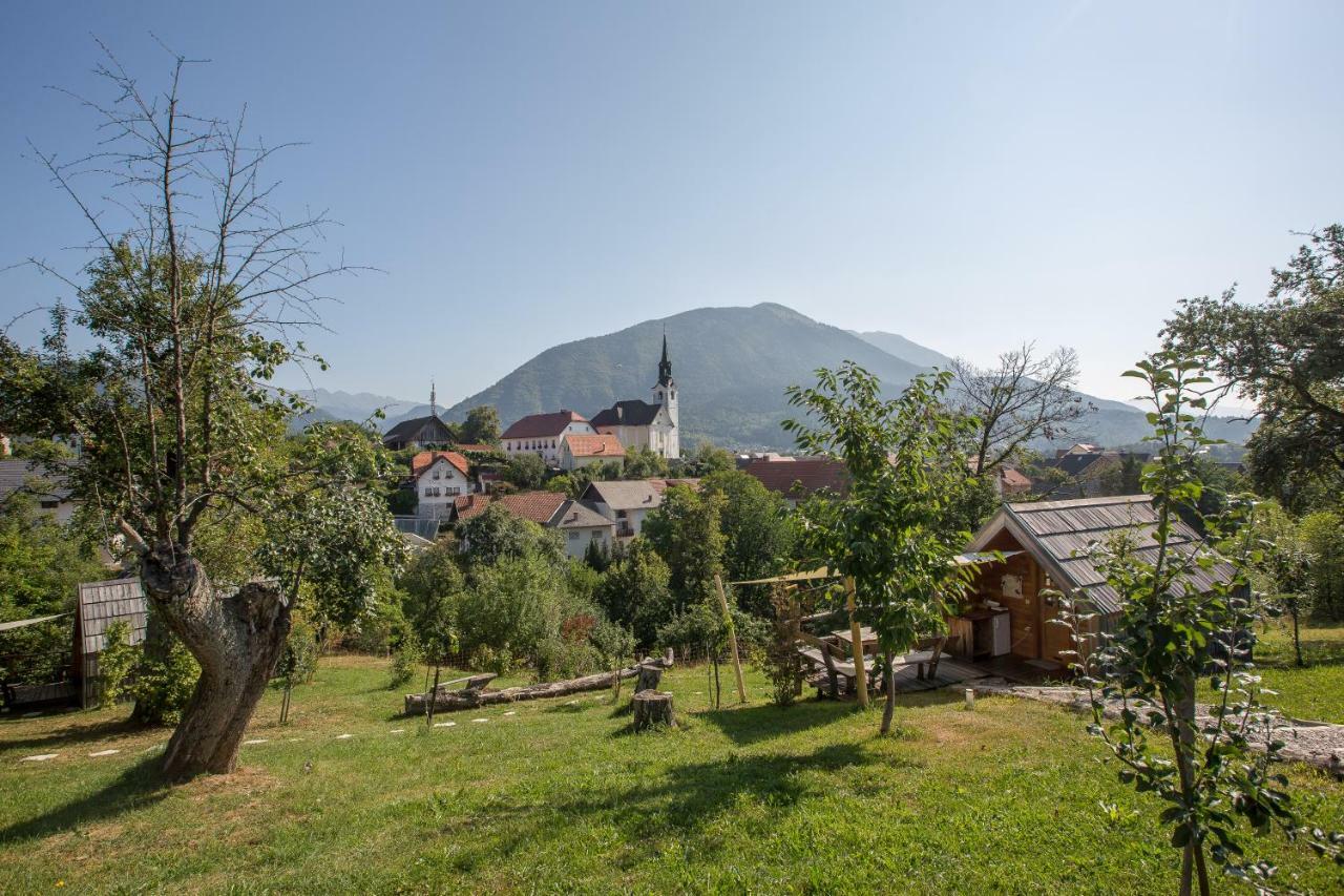 Villa Glamping Organic Farm Slibar Tržič Esterno foto
